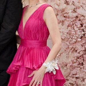 Tarik Ediz 53037 Sleeveless Orchid Dress